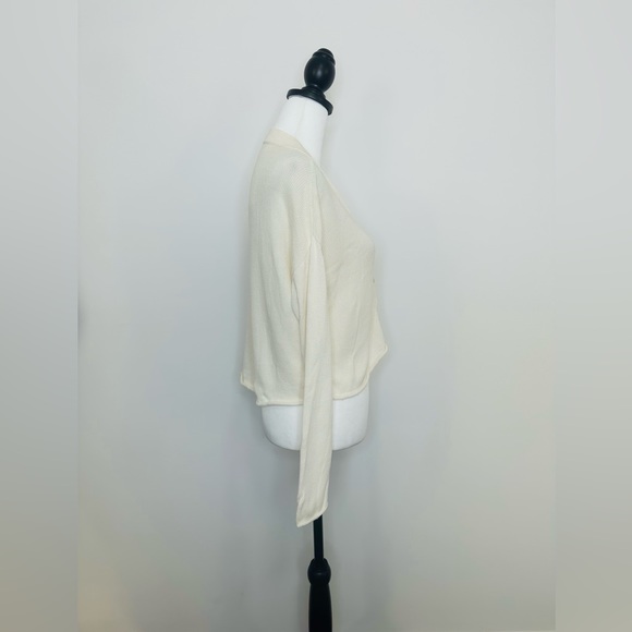 Eileen Fisher Organic Cotton Blend Cropped Cardigan - Picture 4 of 8